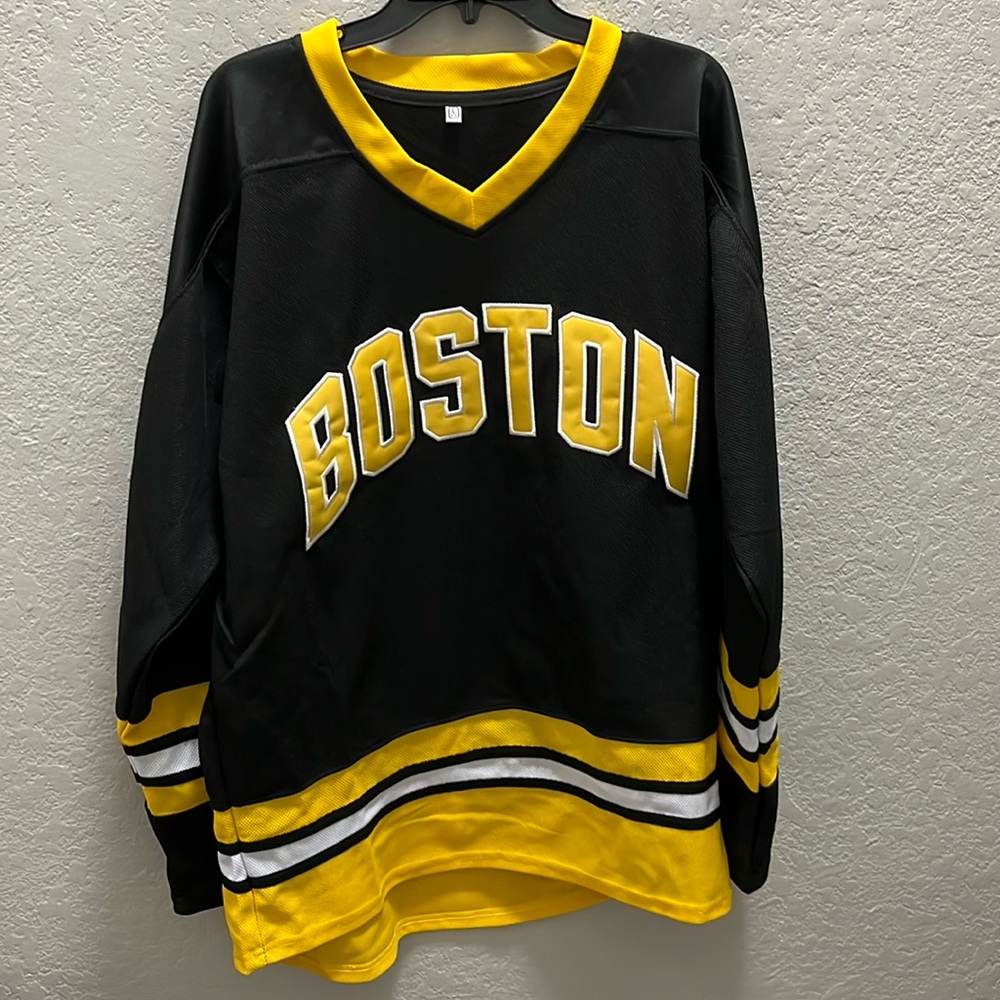 Happy Gilmore Large L Black Hockey Sweater Jersey